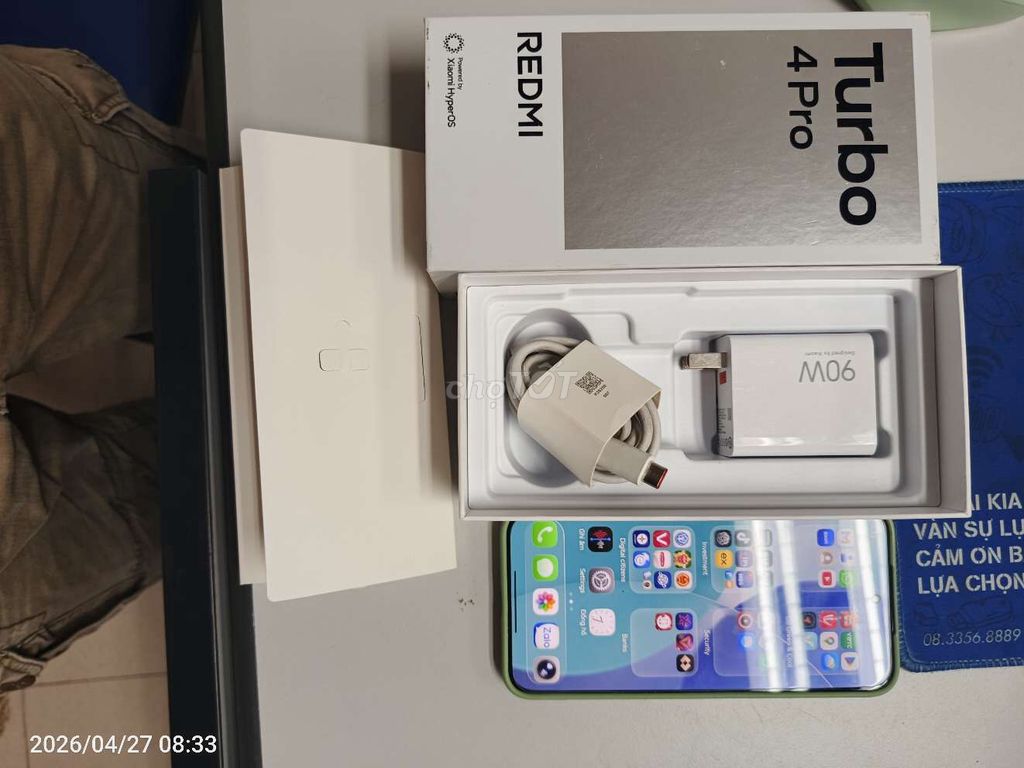 Xiaomi Redmi Turbo 4 Pro 16GB/256GB 5.8tr. Mua bán Điện thoại tại Quận Hai Bà Trưng Hà Nội được đăng bởi Phong Nguyen hình 1