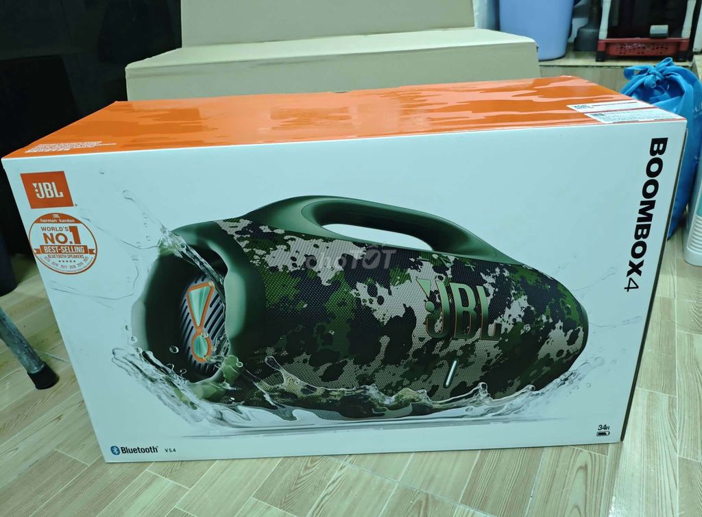 Loa Bluetooth JBL Boombox 4 Rằn Ri Mới 100%. Mua bán Tivi, Âm thanh tại Thành phố Thuận An Bình Dương được đăng bởi Bùi ngọc ninh hình 1