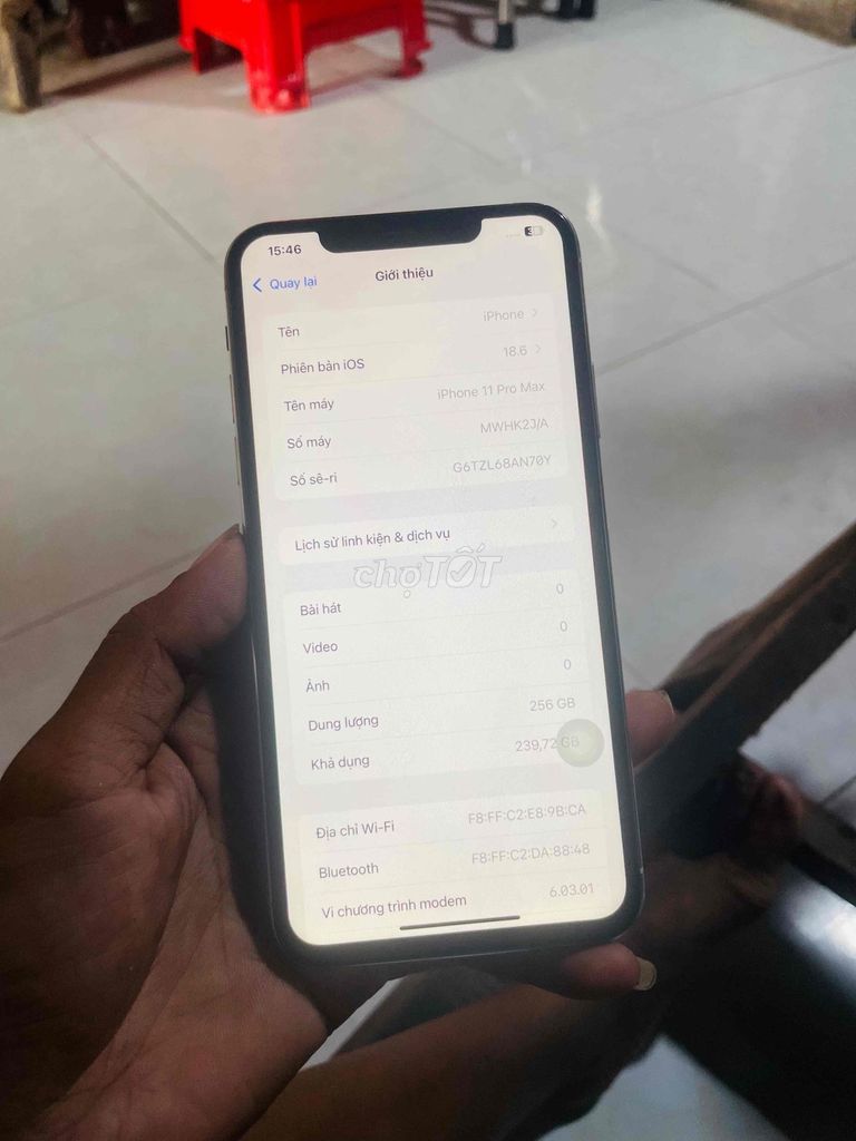 Apple iPhone 11 Pro Max 256GB Bạc. Mua bán Điện thoại tại Huyện Long Mỹ Hậu Giang được đăng bởi nguyễn tân hình 1