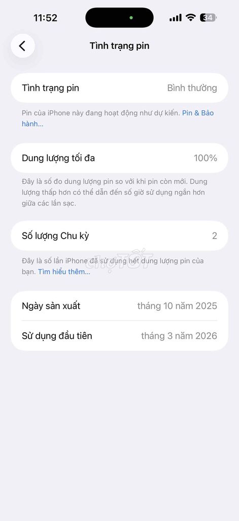 iPhone 17 Pro Max 256GB Việt Nam xạc 2 lần. Mua bán Điện thoại tại Quận Bình Tân Tp Hồ Chí Minh được đăng bởi Akatsuki  hình 1