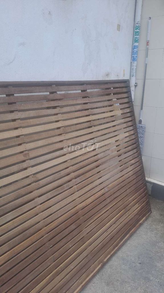 Giường Gỗ 2m4x1m2x20cm Đơn Giản. Mua bán Giường, chăn ga gối nệm tại Quận Hải Châu Đà Nẵng được đăng bởi Lounge Law hình 1