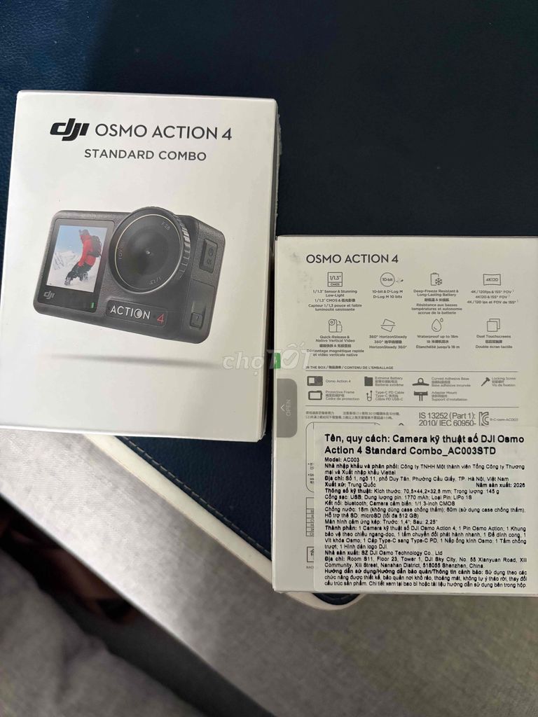 DJI Osmo Action 4 mới nguyên seal BH12T HÃNG.. Mua bán Máy ảnh, Máy quay tại Quận 12 Tp Hồ Chí Minh được đăng bởi Điện Tử Chính Hãng DJI MALL hình 1