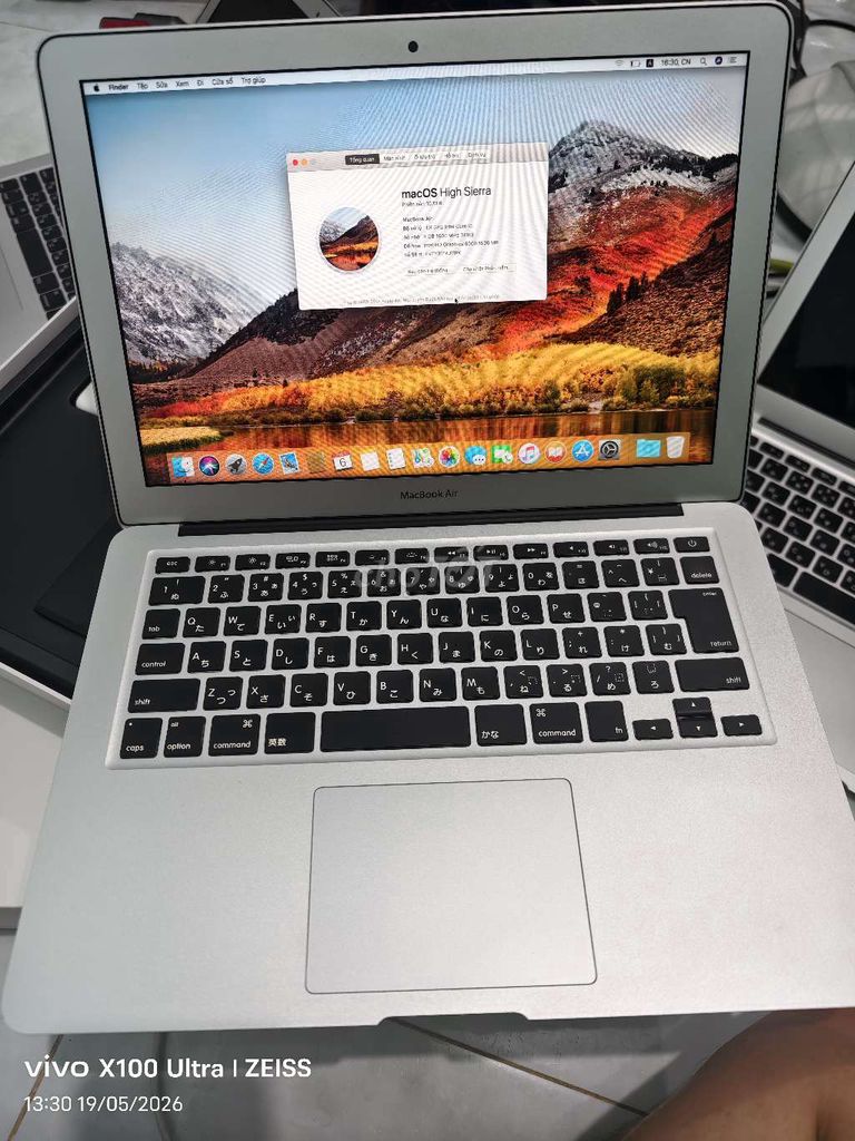 Apple MacBook Air Bạc. Mua bán Laptop tại Thành phố Trà Vinh Trà Vinh được đăng bởi Thái Pt hình 1