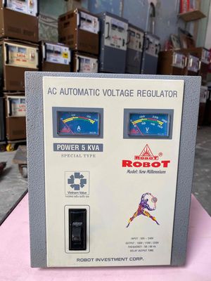 ổn áp Robot 5kva. dãi 90v-240v. dây đồng 100%. Mua bán Đồ chuyên dụng, Giống nuôi trồng tại Quận Bình Tân Tp Hồ Chí Minh được đăng bởi  ổn áp cũ bình tân 