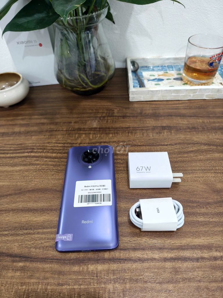 Redmi K30 Pro 5G 8/256 Tím sạc 67w có ship COD. Mua bán Điện thoại tại Quận Hoàng Mai Hà Nội được đăng bởi Trần Ngọc Hiếu hình 1