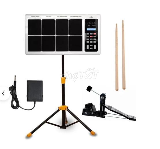 Trống điện tử HXM HPD 2 Trắng đã sử dụng. Mua bán Nhạc cụ tại Quận 11 Tp Hồ Chí Minh được đăng bởi Tuan Nguyen hình 1