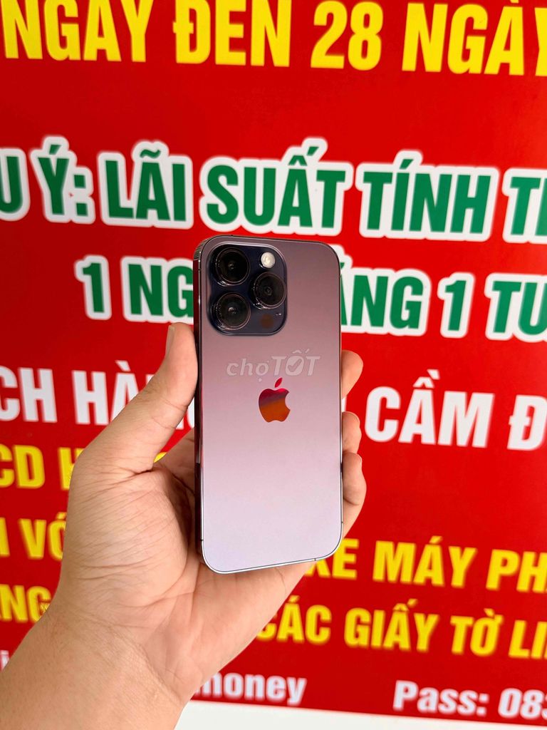 📱 iPhone 14 Pro 128GB LL/A – (Deep Purple). Mua bán Điện thoại tại Thành phố Vũng Tàu Bà Rịa - Vũng Tàu được đăng bởi Cầm Đồ TATmoney Thanh Lý hình 1