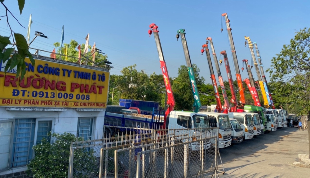 Xe Cẩu Trường Phát Xe Cẩu Trường Phát