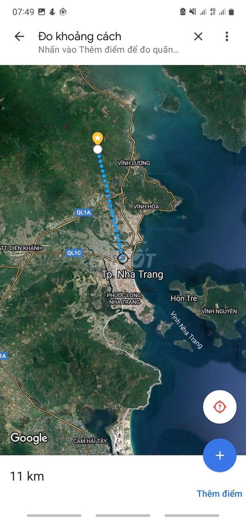 Chính chủ Mặt tiền 120m Nha Trang Wiew suối cắm mốc mở rộng đường 20m.