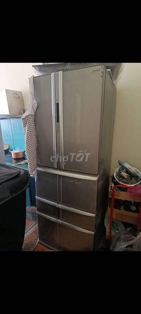 Tủ lạnh Toshiba GR-B48F(N) 6 cánh. Mua bán Tủ lạnh tại Huyện Nhà Bè Tp Hồ Chí Minh được đăng bởi Nguyễn Thế Quang hình 1