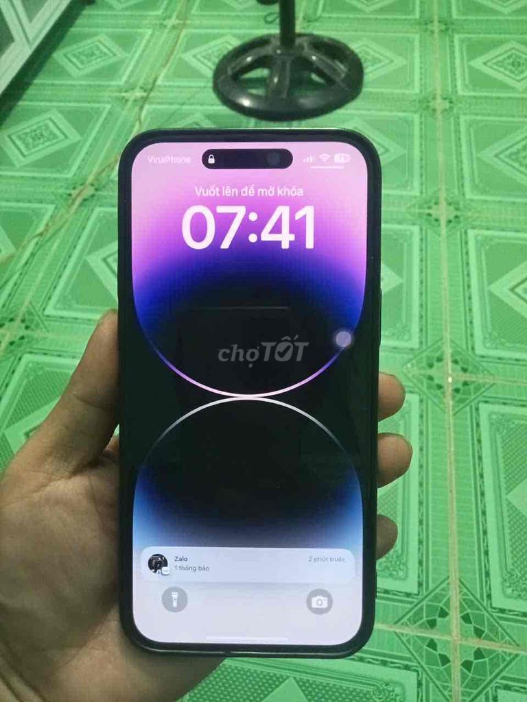 Apple iPhone 14 Pro Max Tím Đã sử dụng. Mua bán Điện thoại tại Thành phố Rạch Giá Kiên Giang được đăng bởi Tèo hình 1