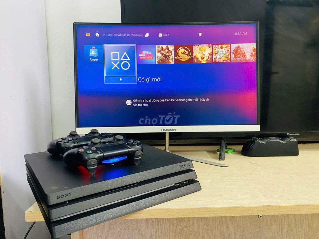 PS4 PRO 1TB 4K HDR ĐÃ HACK MODEL 7218B FW 11.00