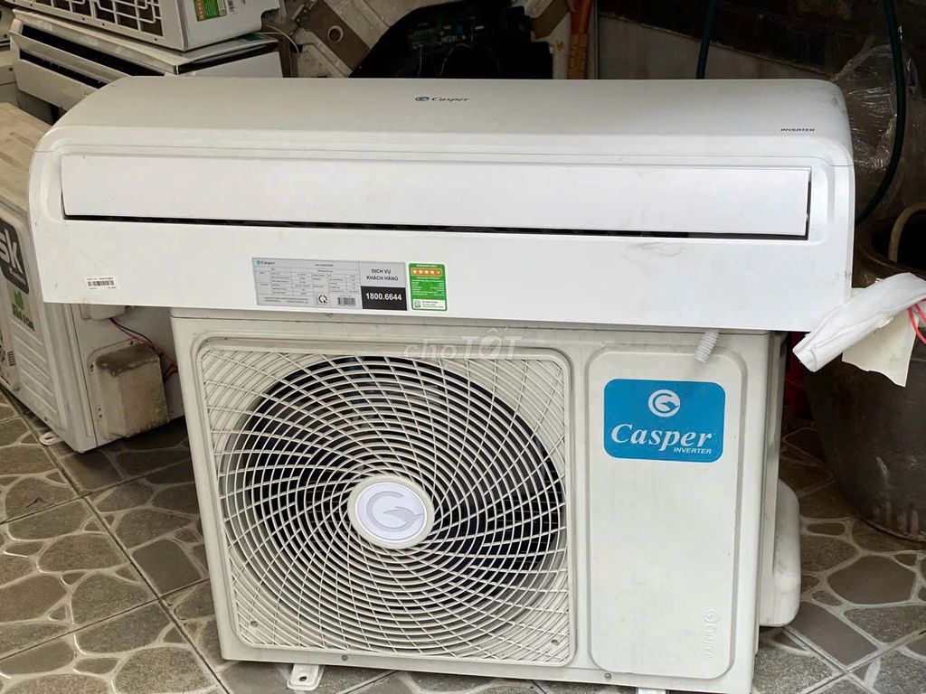 MÁY LẠNH Casper 2.5HP Inverter đời mới đẹp BH 12Th