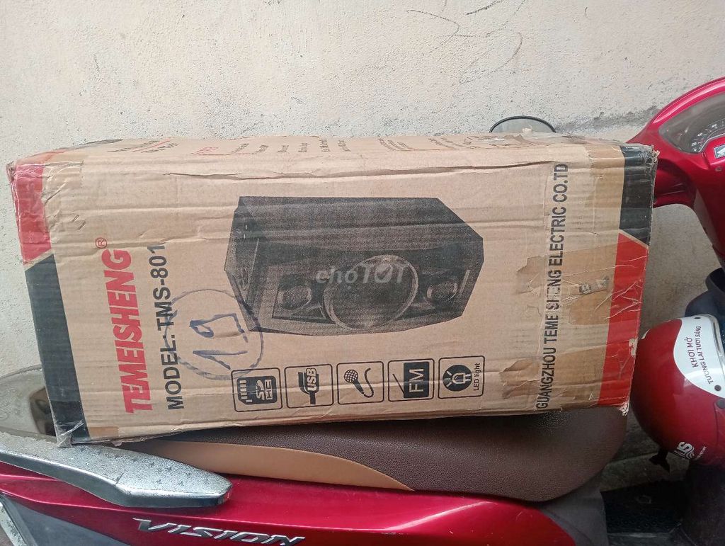 Loa kéo TEMEISHENG TMS-801 Đen. Mua bán Tivi, Âm thanh tại Quận Bình Tân Tp Hồ Chí Minh được đăng bởi ae cần alô 2 hình 1