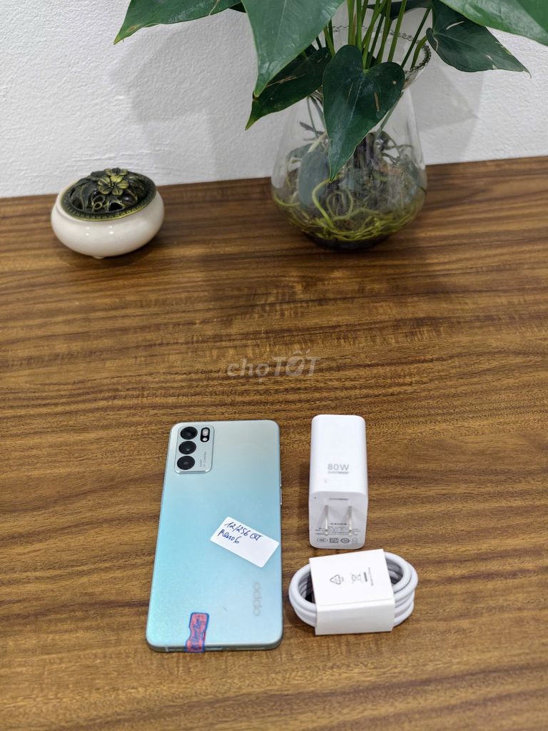 Oppo Reno 6 5G 12/256 Đa sắc Quốc Tế sạc 80w COD. Mua bán Điện thoại tại Quận Ba Đình Hà Nội được đăng bởi Android Top hình 1