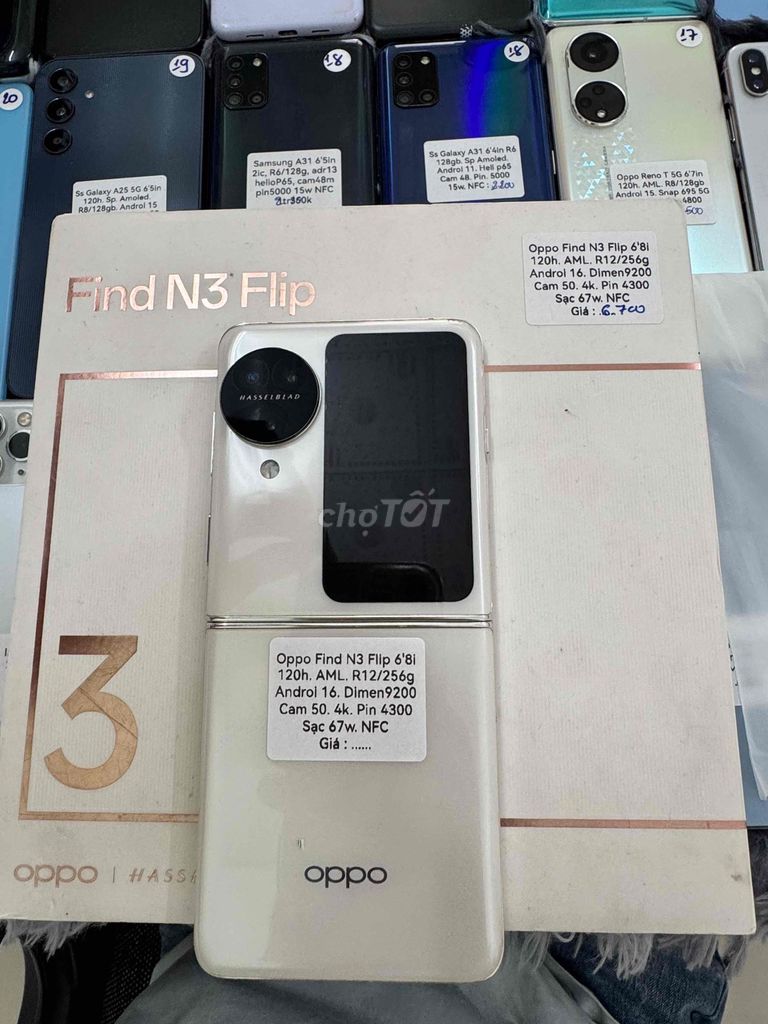 Oppo Find N3 Flip 12GB/256GB. Mua bán Điện thoại tại Thành phố Thủ Dầu Một Bình Dương được đăng bởi TTMobileBD hình 1