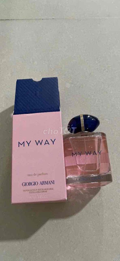 Pass nhanh nước hoa My Way Edp chính hãng. Mua bán Nước hoa tại Quận 1 Tp Hồ Chí Minh được đăng bởi Pass từa lưa đồ hình 1