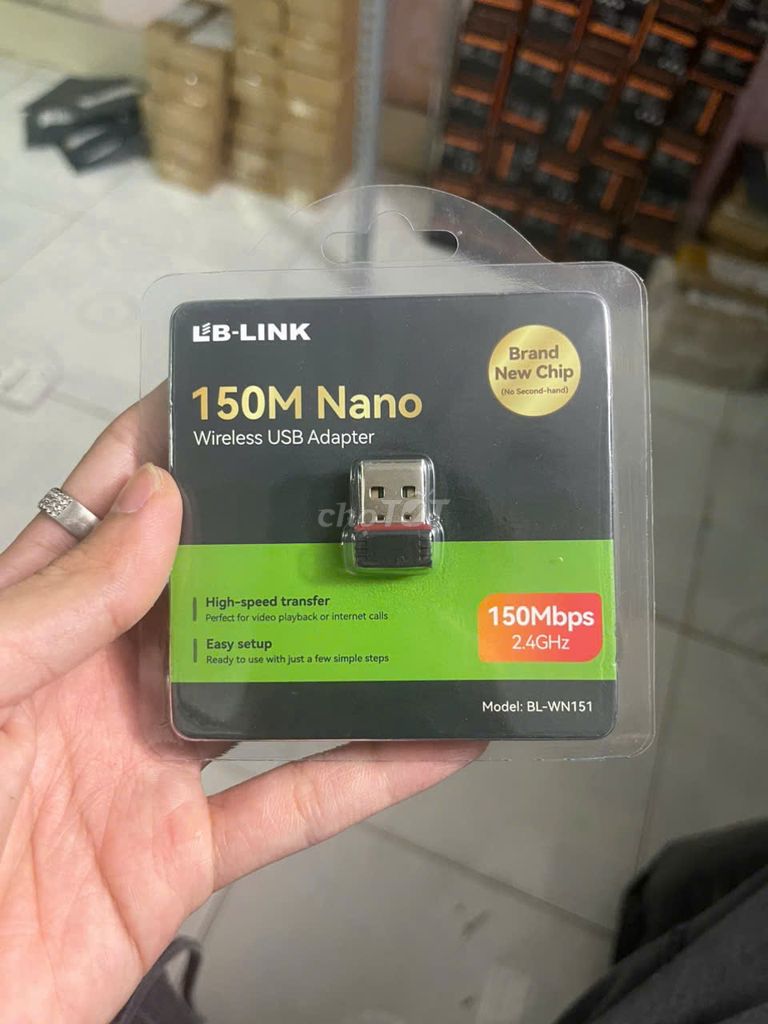 USB Thu Sóng Wifi LB-LINK BL-WN151 Nano 150Mbps. Mua bán Phụ kiện (Màn hình, Chuột...) tại Thành phố Thủ Đức Tp Hồ Chí Minh được đăng bởi Cũ Giá Rẻ hình 1