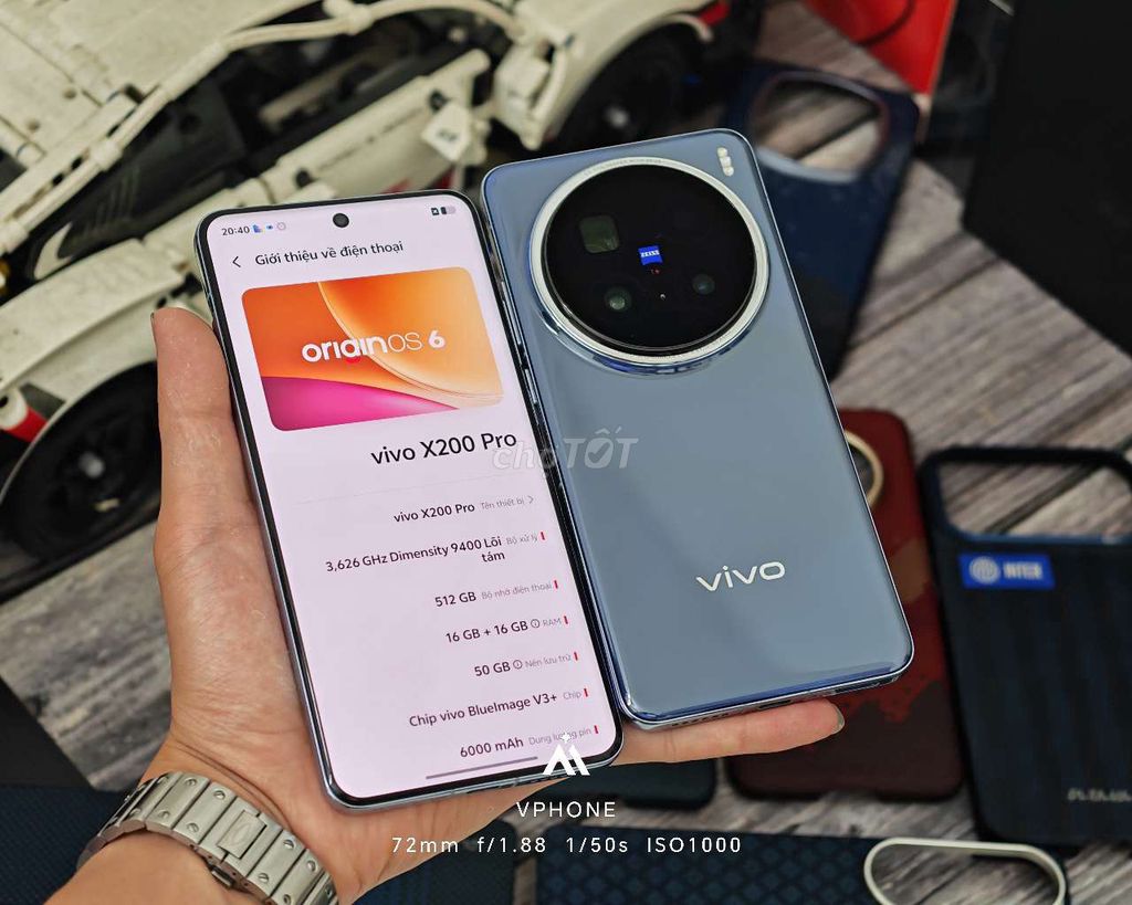 Vivo X200 Pro 512GB Xám Fullbox. Mua bán Điện thoại tại Quận Nam Từ Liêm Hà Nội được đăng bởi Quốc Việt hình 1