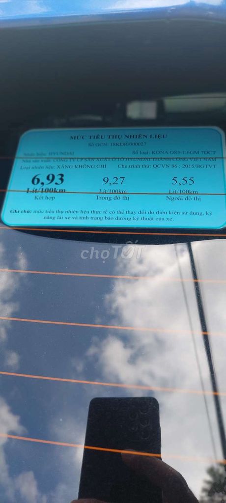 Kona sx 2019 1.6 Turbo - 60000 km. Mua bán Ô tô tại Huyện Ia Grai Gia Lai được đăng bởi Ngo Thanh Long hình 9