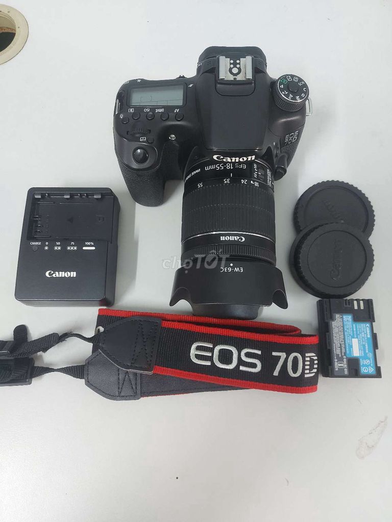 Canon 70D combo lens 18-55 STM seri 39 như mới.. Mua bán Máy ảnh, Máy quay tại Quận Lê Chân Hải Phòng được đăng bởi MAYANHVUI hình 1