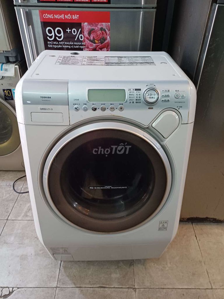 Máy giặt sấy Toshiba 9kg/6kg Trắng. Mua bán Máy giặt tại Quận 6 Tp Hồ Chí Minh được đăng bởi Anh Quý hình 1