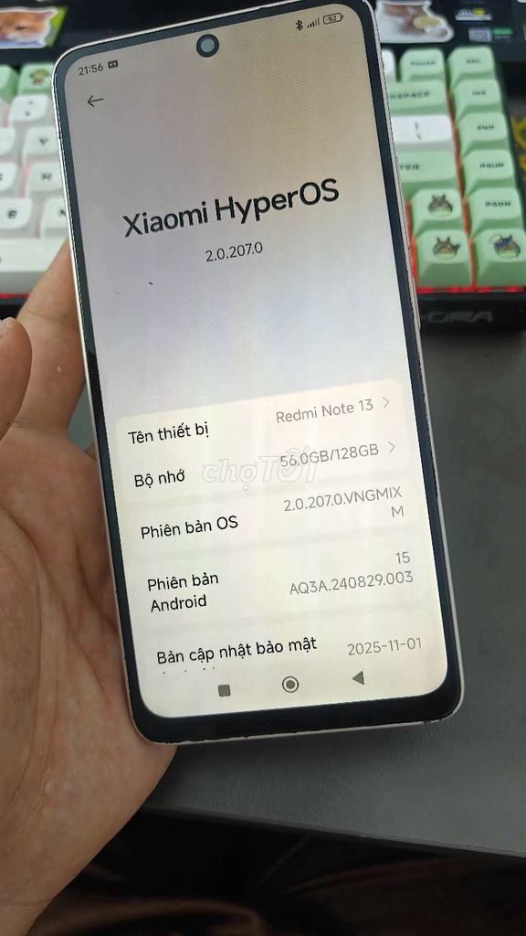 Xiaomi Redmi Note 13 128GB Trắng. Mua bán Điện thoại tại Thành phố Thủ Đức Tp Hồ Chí Minh được đăng bởi Điện Thoại Giá Tốt hình 1