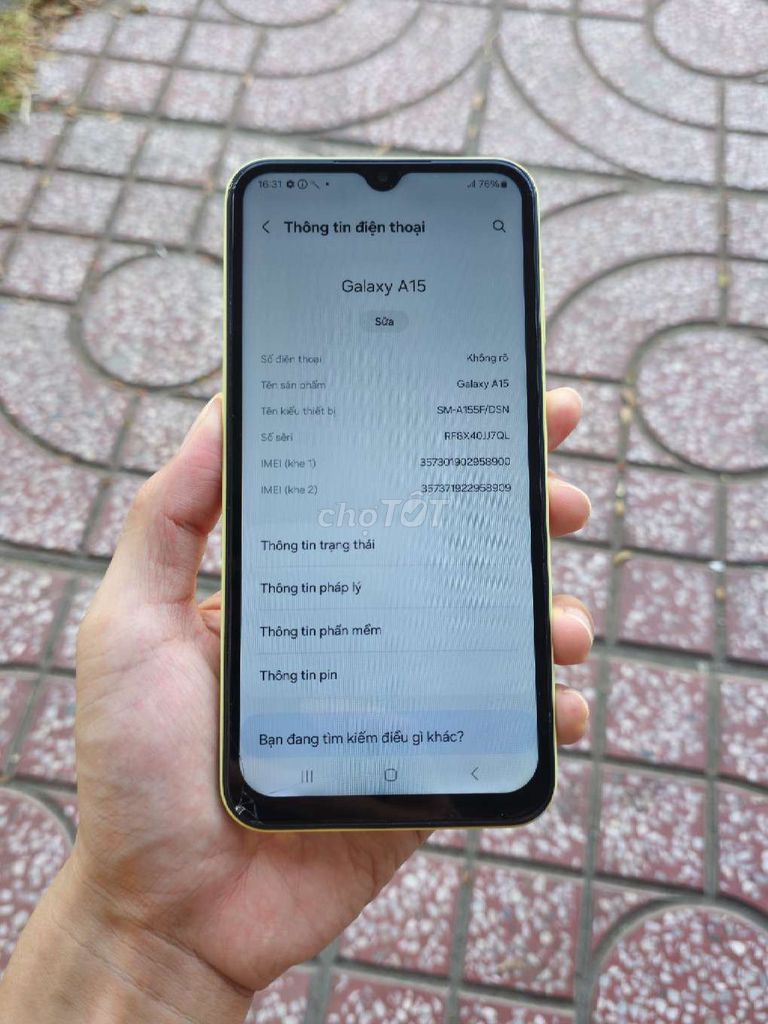 Samsung A15 8GB/128GB . Mua bán Điện thoại tại Quận 12 Tp Hồ Chí Minh được đăng bởi Smartphone giá kho hình 1