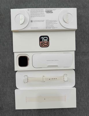 Apple Watch Series 10/42MM GPS Nhôm Màu Rose Gold. Mua bán Thiết bị đeo thông minh tại Quận Bình Thạnh Tp Hồ Chí Minh được đăng bởi Đức Phong