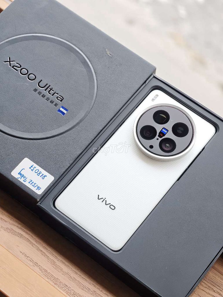 ✨Vivo X200 Ultra 512GB Trắng Fullbox 98%. Mua bán Điện thoại tại Quận Lê Chân Hải Phòng được đăng bởi 444 Tô Hiệu OK Mobile HP hình 1