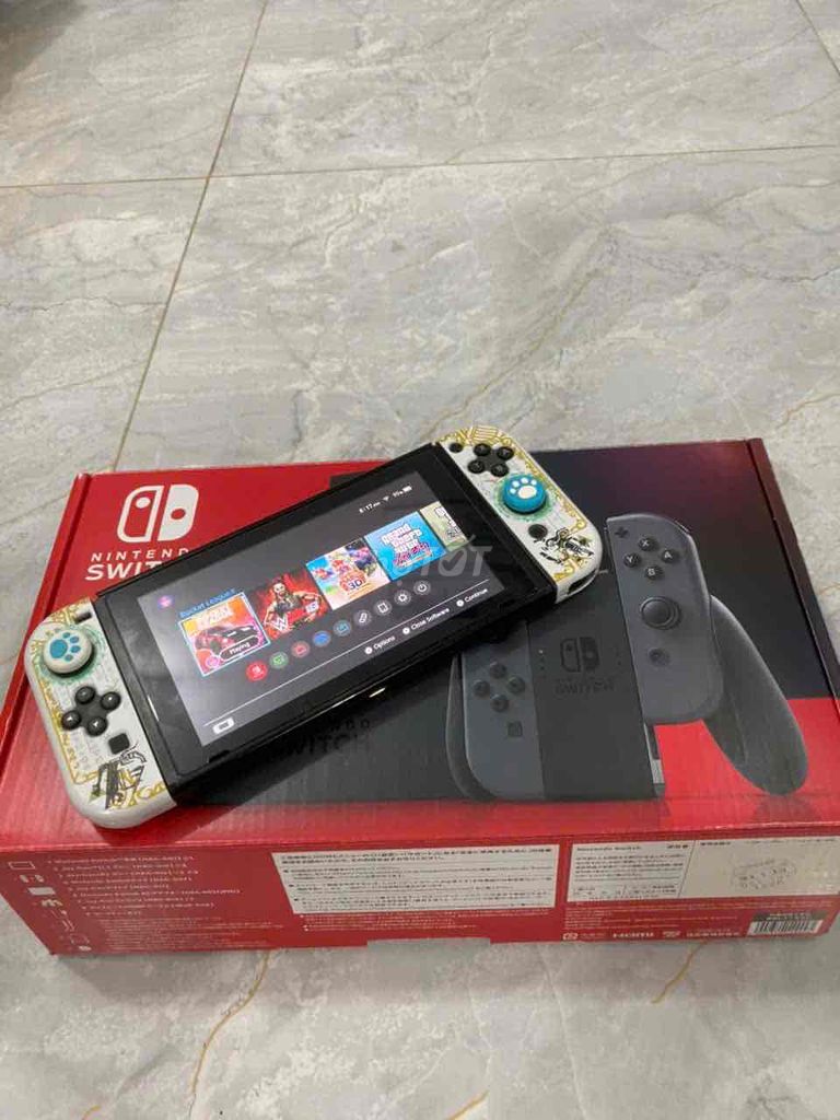 Nintendo Switch V2 128GB Xám. Mua bán Thiết bị chơi game tại Quận 7 Tp Hồ Chí Minh được đăng bởi Em Như  hình 1