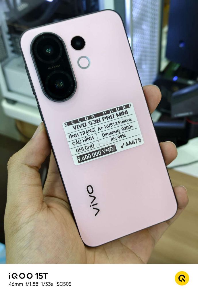 Vivo S30 Pro Mini 16GB/512GB 99%. Mua bán Điện thoại tại Quận Ninh Kiều Cần Thơ được đăng bởi Zelda Phone hình 1