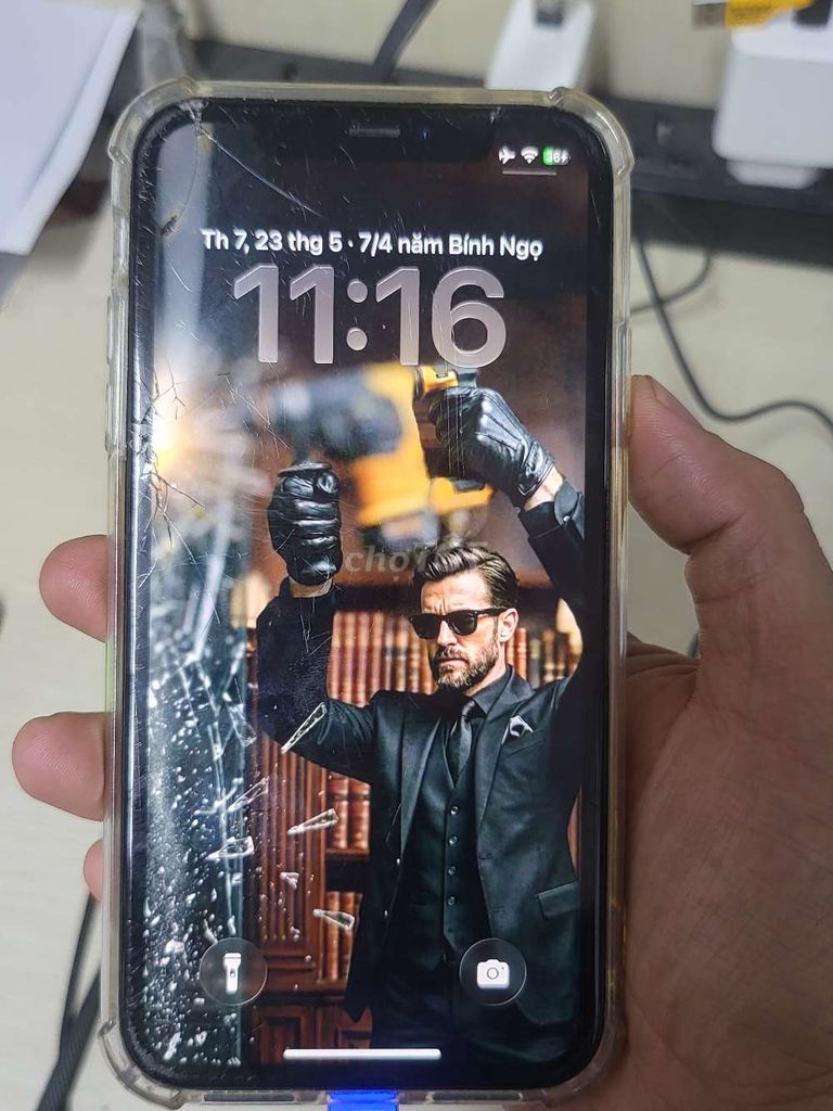Apple iPhone 11 64GB Trắng Đã sử dụng. Mua bán Điện thoại tại Huyện Hóc Môn Tp Hồ Chí Minh được đăng bởi Trung Hậu hình 1