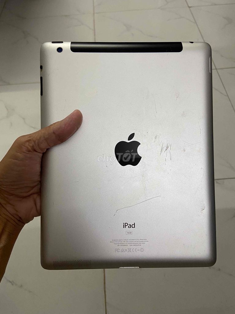 Ipad 3 màn hình Retina 9,7 inch đẹp keng.