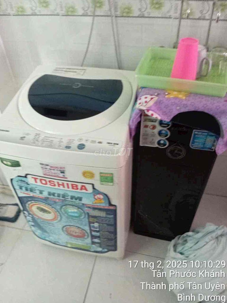 thanh lý máy giặt toshiba. Mua bán Máy giặt tại Thị xã Tân Uyên Bình Dương được đăng bởi Dương Văn An hình 1