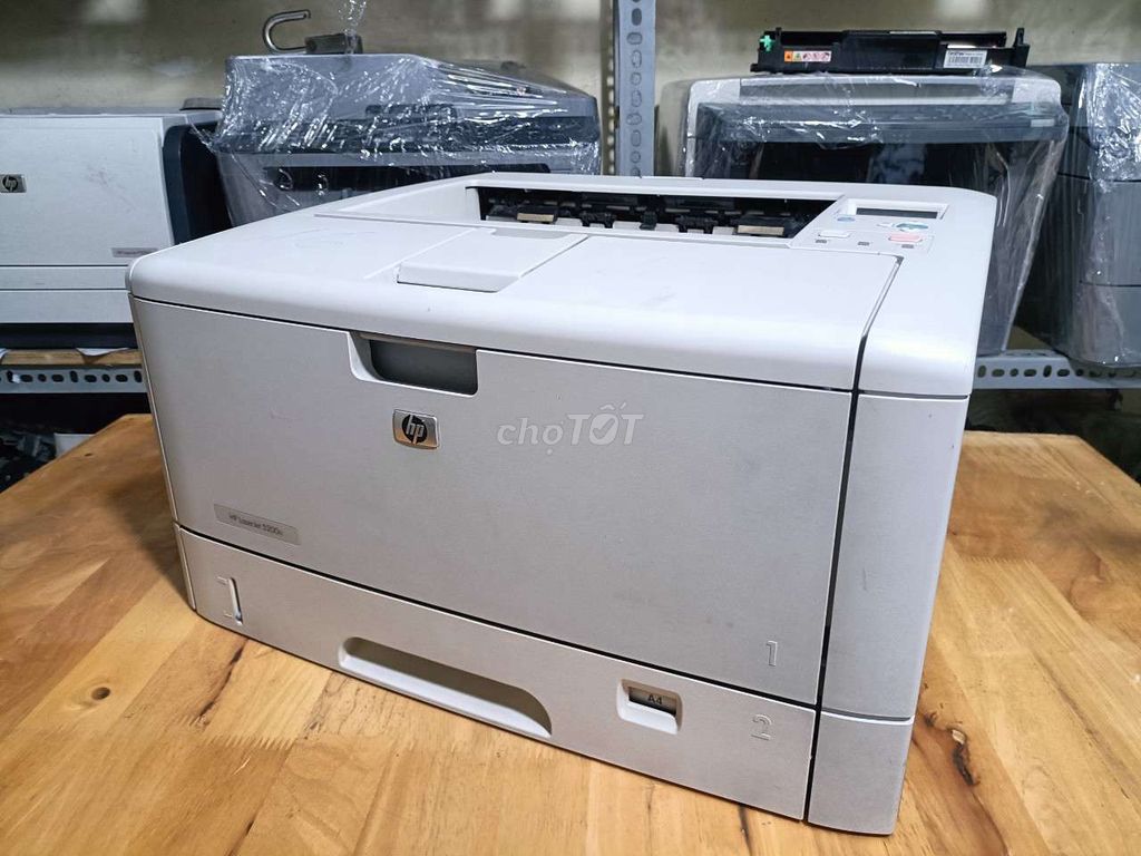 HP 5200. In 1 mặt A3 A4 in bản vẽ, in ohim lụa