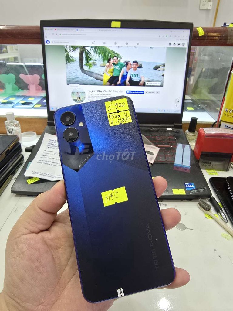 Tecno Pova 4 - 8/128GB. Mua bán Điện thoại tại Thành phố Long Xuyên An Giang được đăng bởi Facebook Cầm Đồ Thúy Vân hình 1
