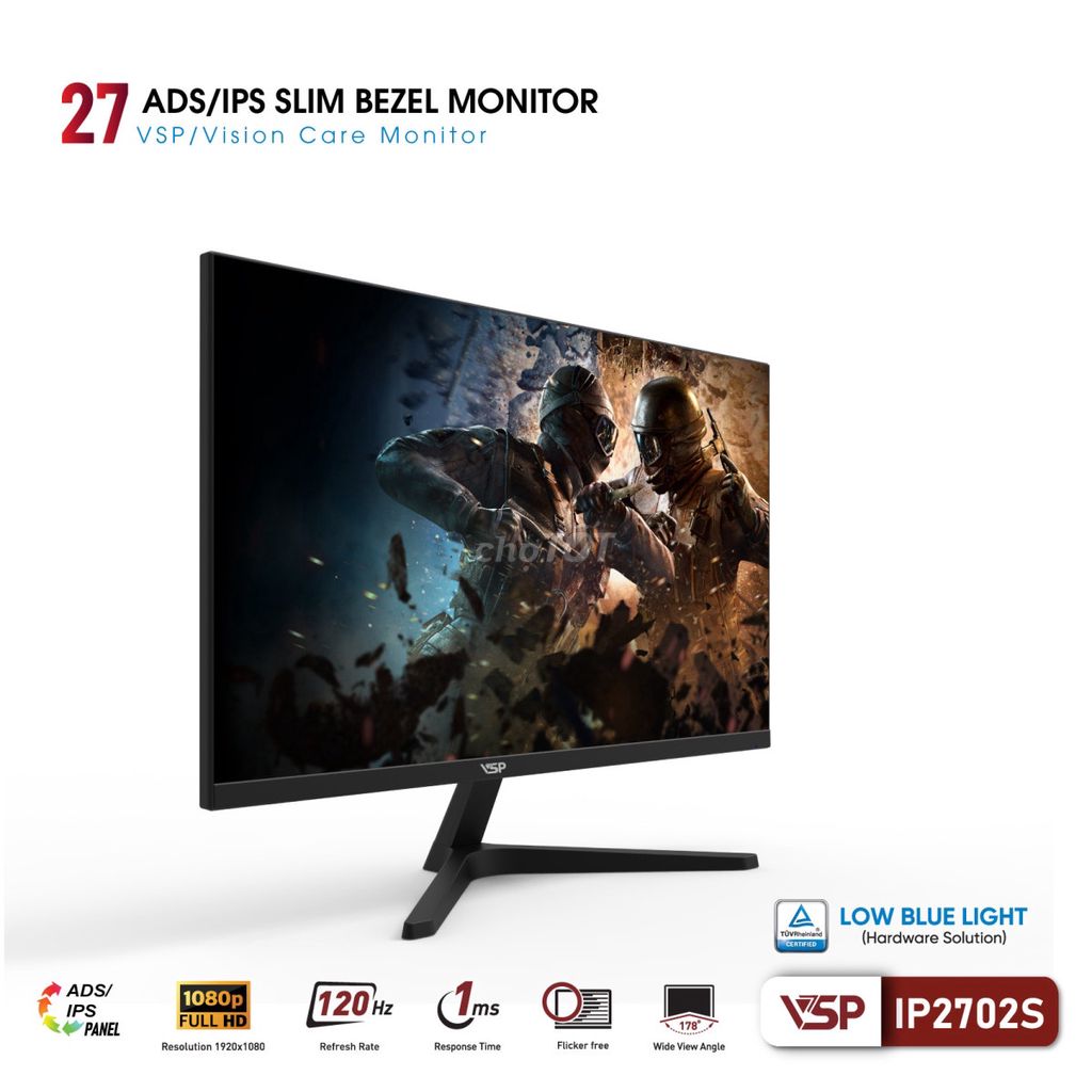 Màn hình máy tính VSP IP2702S IPS 120Hz BH 3 năm. Mua bán Phụ kiện (Màn hình, Chuột...) tại Huyện Đức Trọng Lâm Đồng được đăng bởi 27TN Đức Trọng hình 1