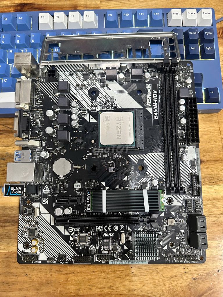 Combo Main ASRock B450M + Ryzen 4350G. Mua bán Linh kiện (RAM, Card...) tại Quận Tân Phú Tp Hồ Chí Minh được đăng bởi LV hình 1