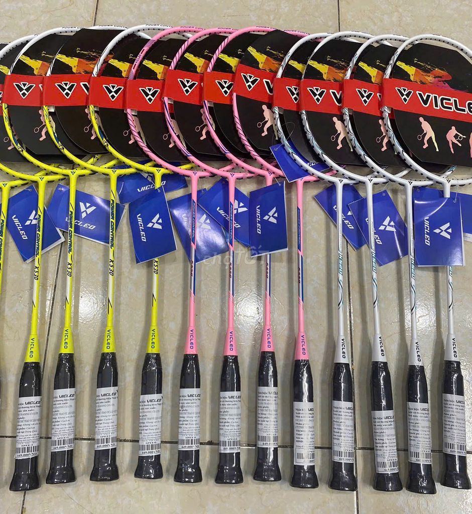 Vợt cầu lông Vicleo K530 Vàng, hồng, trắng. Mua bán Đồ thể thao, Dã ngoại tại Quận Ba Đình Hà Nội được đăng bởi Mai hong khanh hình 1