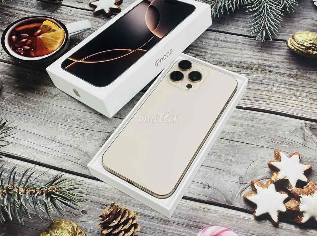 iPhone 16 Pro Max 256GB Gold FULLBOX APPLE 2026. Mua bán Điện thoại tại Quận 10 Tp Hồ Chí Minh được đăng bởi iStockHCM hình 1