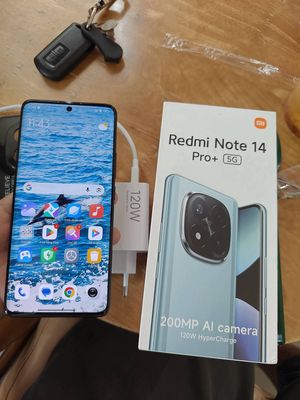 Xiaomi Redmi Note 14 Pro+ 5G Đen