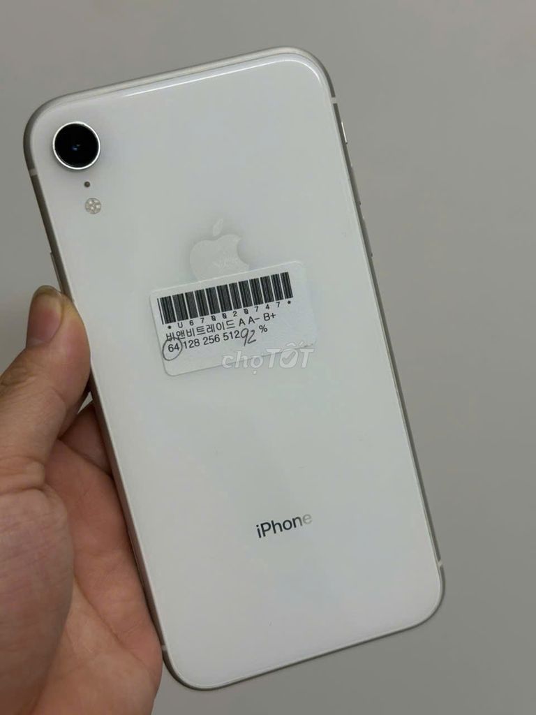 😘iphone xr quốc tế 64gb zin nguyên bản vỏ như ảnh. Mua bán Điện thoại tại Quận Hoàng Mai Hà Nội được đăng bởi Nguyễn Vũ hình 1