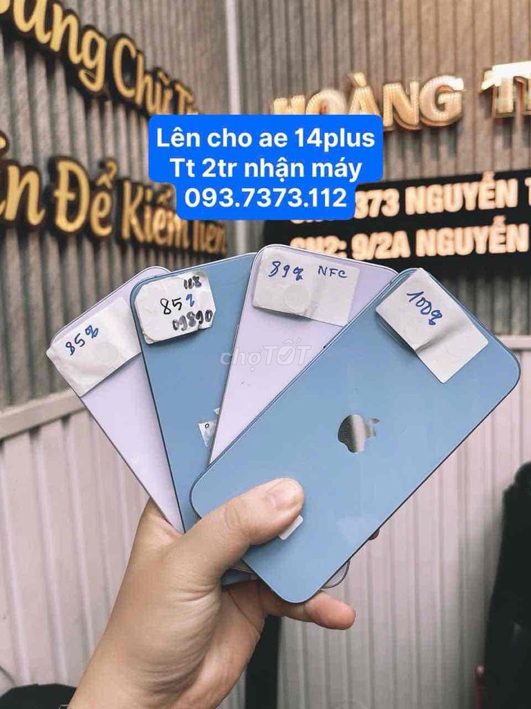 iPhone 14 Plus 128GB Nhiều màu. Mua bán Điện thoại tại Huyện Hóc Môn Tp Hồ Chí Minh được đăng bởi Bình Apple Store hình 1