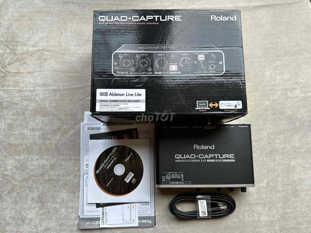 Soundcard Roland Quad Capture UA-55 like new