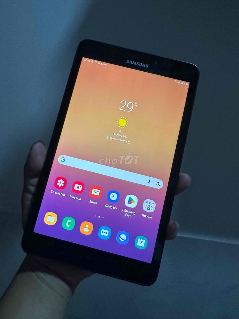 Samsung Tab A Đen. Mua bán Máy tính bảng tại Quận 6 Tp Hồ Chí Minh được đăng bởi Thiên Long hình 1