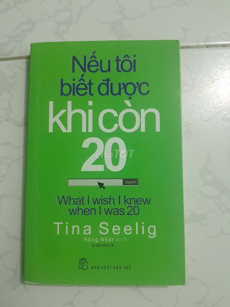 Sách Kỹ năng sống Nếu Tôi Biết Được Khi Còn 20. Mua bán Sách tại Quận Bình Tân Tp Hồ Chí Minh được đăng bởi Nguyễn Hải Yến  hình 1
