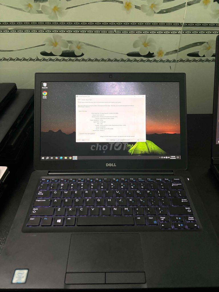 Dell Latitude Core I5-7th/ram8/ssd256/12.5 FHD