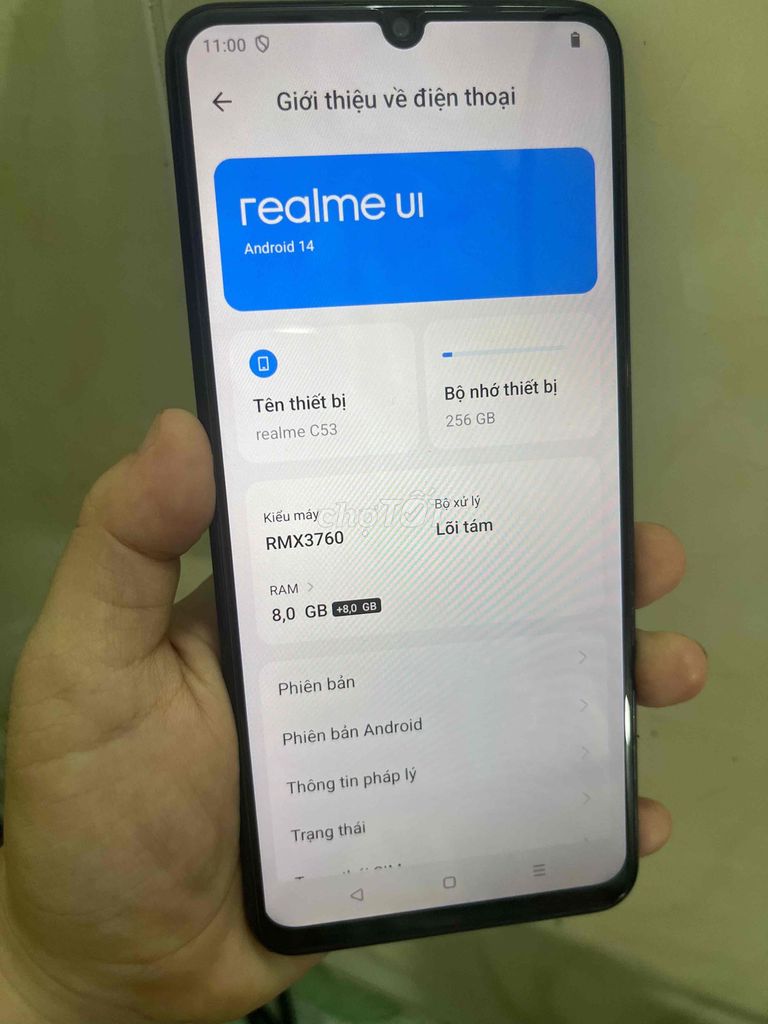 Realme C53 8/256gb. Mua bán Điện thoại tại Quận 8 Tp Hồ Chí Minh được đăng bởi Quýt robo hình 1