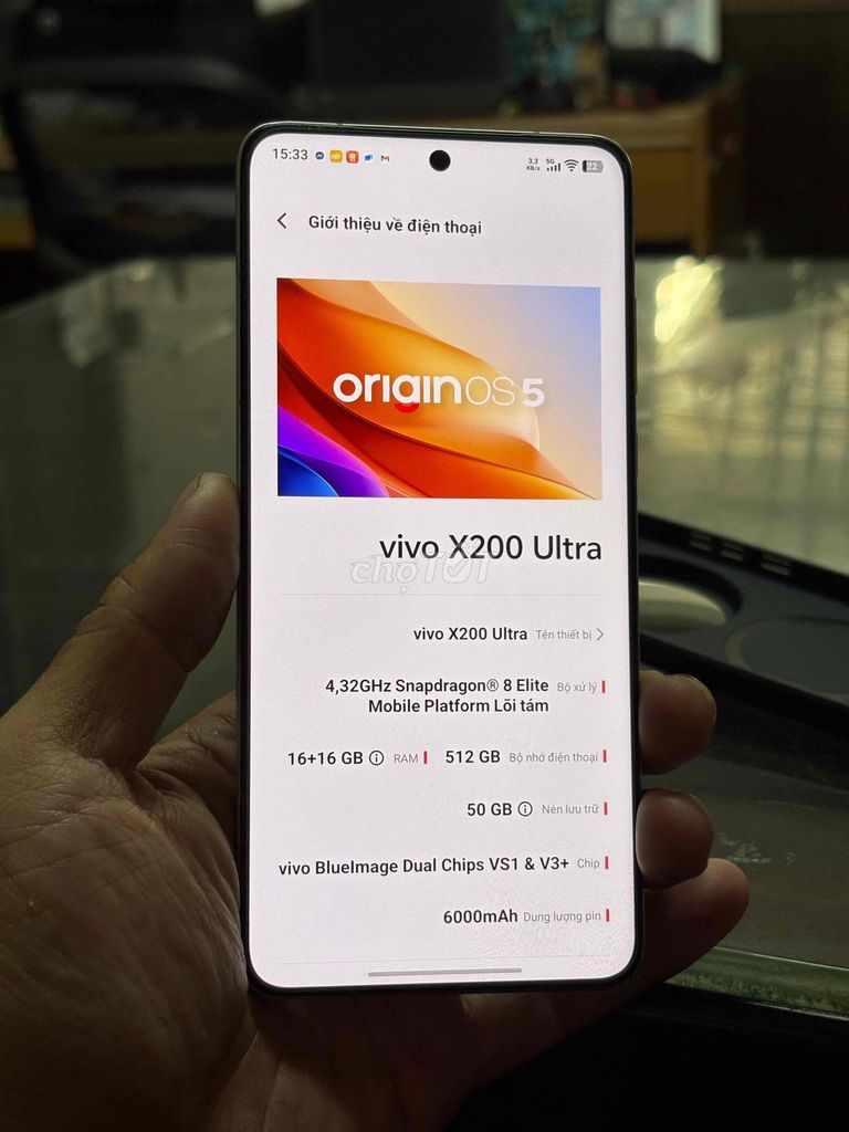 Vivo X200 Ultra 16/512 zin pin 99%. Mua bán Điện thoại tại Thành phố Biên Hòa Đồng Nai được đăng bởi Linh Le hình 1